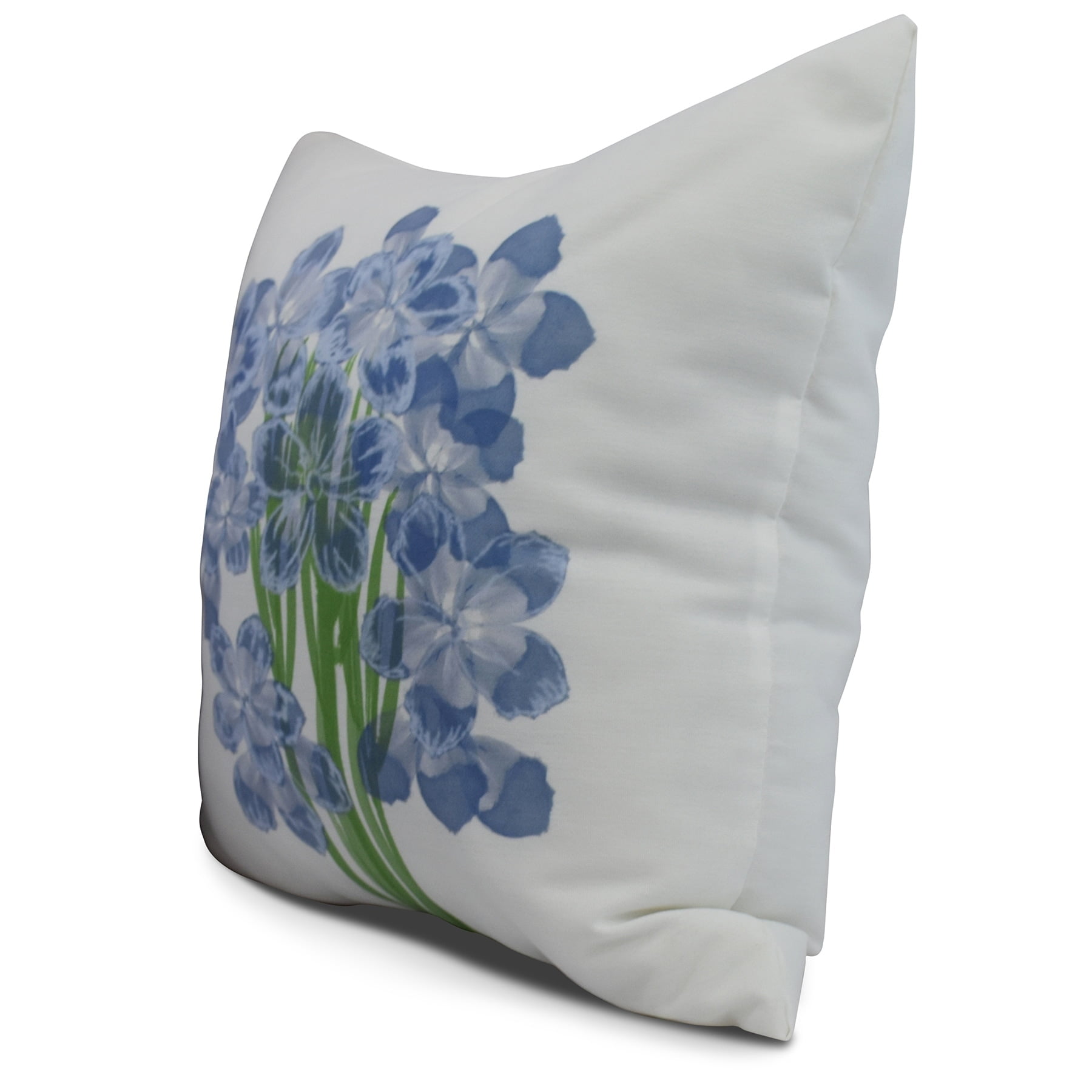 16 x 16 inch, Florpalida, Floral Print Pillow, Orange