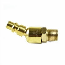 Interstate Pneumatics CPHS661 3/8 Inch Industrial Steel Swivel Plug 3/8 Inch Male NPT