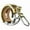 Brass Small, variant on Knog Oi Luxe Bicycle Bell - Large (Brass Small)