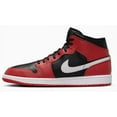 thumbnail image 3 of Men's Jordan 1 Mid Black/White-Gym Red (DQ8426 061) - 9.5, 3 of 5