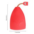 thumbnail image 2 of Estuche para llaves Carteras de dibujos animados Gato Ciervo Conejo Mini Soporte para automóvil Suave (Ciervo) Rojo, 2 of 4