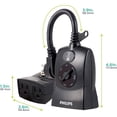 thumbnail image 3 of Philips Light-Sensing Plug-in Countdown Timer for Outdoor Use, 3 of 6