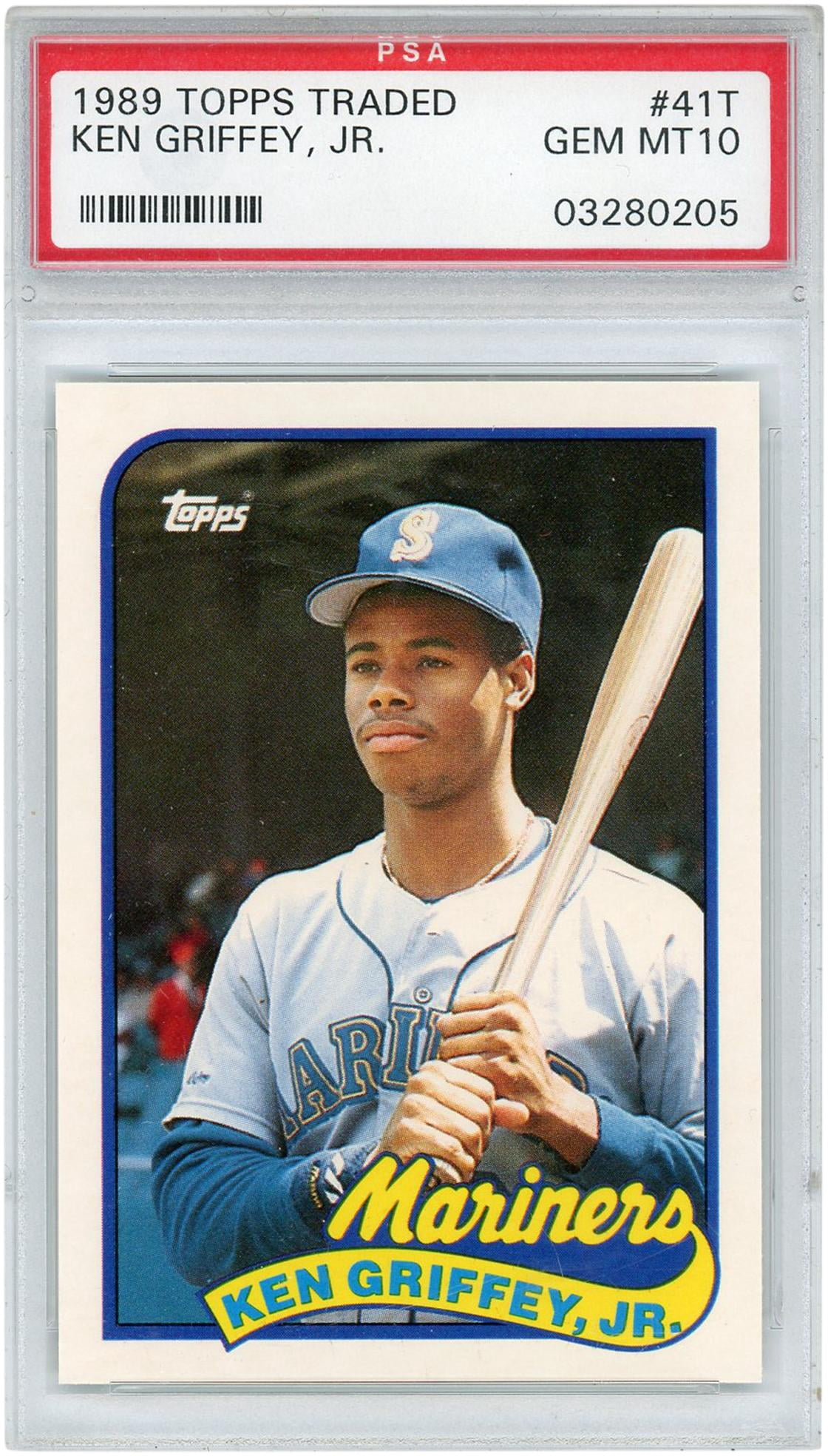 Ken Griffey Jr. Seattle Mariners 1989 Topps Traded RC #41T PSA 10 Card -  Topps - Fanatics Authentic Certified - Walmart.com