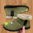 thumbnail image 2 of CHAQLIN Snow Boots for Women Cute Animal Print Waterproof Booties with Warm Fur Lined Mini Ankle Boots for Winter Outdoor, 2 of 9