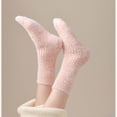 thumbnail image 6 of Kaemgyyd Women Plush per Sock Warm Soft Winter Fuzzy Crew Socks Casual Solid Non Sleeping Fleece Cozy Sock, 6 of 6
