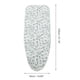 thumbnail image 4 of Cubierta de tabla de planchar de 1 pieza Unique Bargains diseño de patrón cubierta de planchado antiadherente azul gris, 4 of 5