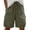 Army Green, variant on Summer Shorts for Women Cargo Hiking - Casual Bermuda with Pockets, 5-Inch Inseam, Drawstring Elastic Waist, Quick Dry Outdoor,Coffee 3XL