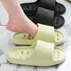 thumbnail image 4 of Zapatillas antideslizantes de secado rápido para mujer, zapatillas de baño de suela suave ahuecadas, Zapatillas de casa informales para parejas, baratas, 4 of 7