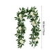 thumbnail image 3 of Enredadera de rosas de hoja de libélula artificial | Guirnalda de Follaje Imitación para la Decoración de Bodas en Casa | Planta colgante de plástico de 68,9 pulgadas de largo | Simulación realista, 3 of 6