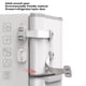 thumbnail image 3 of 5 Cerraduras para Refrigerador a Prueba de Bebés con Protección contra Pellizcos Cerraduras de Correa de Seguridad para Niños para Gabinetes Cajones y Más ANGGREK Otros, 3 of 8