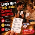 thumbnail image 6 of Quokka Couples Card Game Quick Fire – Date Night Conversation Starter – Playful Questions for Easy Connection, 6 of 8