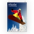 thumbnail image 3 of Snowboarder, Whistler, Canada (16x24 Giclee Gallery Art Print, Vivid Textured Wall Decor), 3 of 3