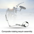 thumbnail image 2 of 5Pcs/Set Spinner Blade Reflective Exquisite Stainless Spoon Spinner Parts for Outdoor, 2 of 7
