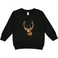 thumbnail image 2 of Inktastic Deer Head Hunter Toddler Sweatshirt, 2 of 4