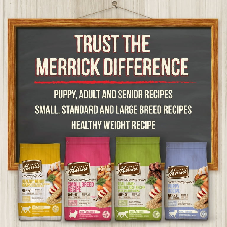 Merrick Healthy Grains Dry Dog Food Large Breed Recipe - 30 lb