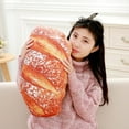 thumbnail image 3 of Big Save,HWRETIE Plush Toys Clearance,Cute Simulation Bread Shape Toys,Gift Support Soft Cushion Home Decor, 3 of 9