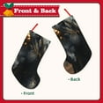 thumbnail image 2 of Lsque Black And Gold White Horse Pattern 18 Inch Christmas Stockings, Festive Holiday Stocking for Christmas Decorations Holiday Decor, 2 of 8
