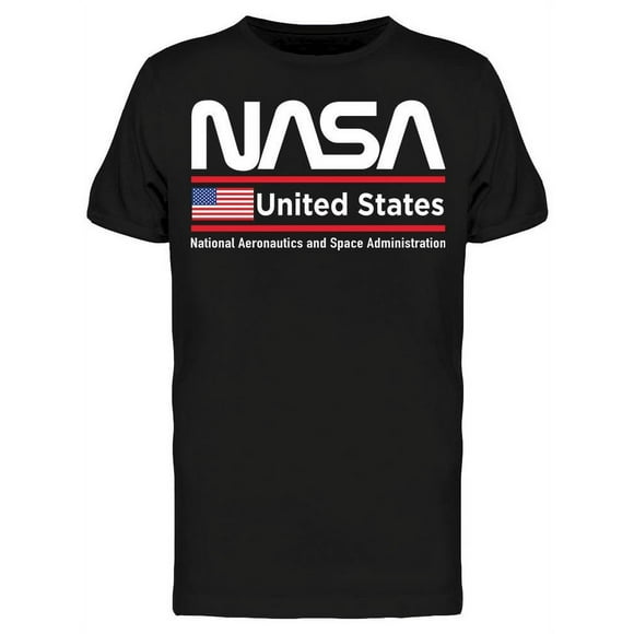 Playera NASA Para Hombre 100% Algodón Estampado Único