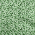 thumbnail image 1 of oneOone Coton Flex Vert Tissu Abstrait Matière de Robe Tissu Imprimé Tissu au Mètre 40 Pouces de Large, 1 of 4