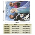 thumbnail image 2 of Couverture Ultra Douce Chaude Frozen pour Salon Chambre Lit Canapé 60"x50 Pouces, 2 of 9