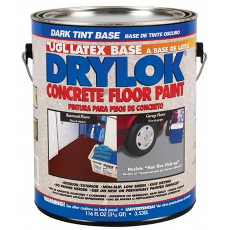 United Gilsonite 116 Oz Dark Tint Base Drylok Latex Base Concrete Floor Paint L - Pack of