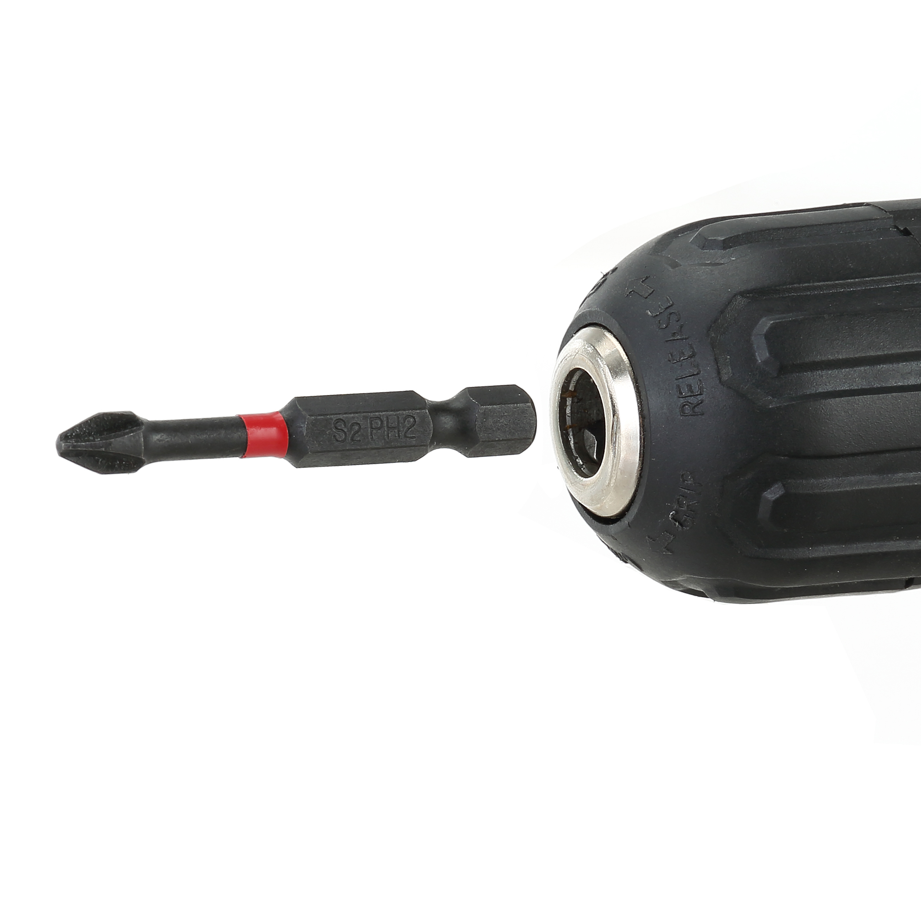 Hyper Tough Juego de brocas de impacto Phillips PH2 de 3 piezas de 2 pulgadas 5