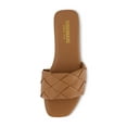 thumbnail image 5 of CUSHIONAIRE Women's Franca Woven Slide Sandal With Memory Foam, Wide Widths Available, 5 of 5
