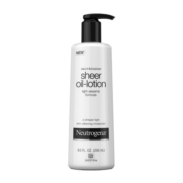 Neutrogena Sheer Body OilLotion with Light Sesame Formula, 8.5 fl. oz