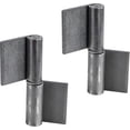 thumbnail image 1 of Bisagras de puerta soldadas YUANXCMXG bisagras robustas para puertas y máquinas de jardín 2 piezas Altura 82 mm, 1 of 5