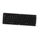 thumbnail image 4 of Teclado de computadora, escritura silenciosa eficiente, recargable, 68 teclas, teclado plegable para teléfono inteligente Negro, 4 of 8