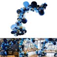 thumbnail image 4 of Toystoory Elegantes decoraciones azules de feliz cumpleaños de 105 piezas para niños, hombres y adolescentes, juego de globos de fiesta Kits de decoración para fiestas, 4 of 6