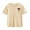 Khaki, variant on Ruyang Boys Short Sleeve Shirts Hawaiian Beach Sport Casual Crew Neck Tshirts Tops Cute Loose Fit Soft Cotton Tees Clothes