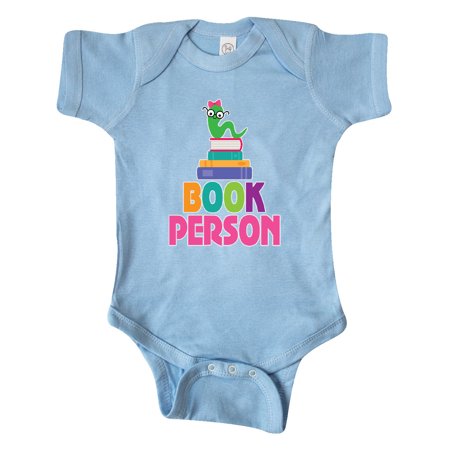 

Inktastic Cute Bookworm Book Person Gift Baby Girl Bodysuit