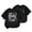 Black, variant on ZhuoLiL Girls Clothes Size 9 Years Kids' Loose Fit Patriotic T-Shirt - Summer Comfort Short Sleeve Round Neck