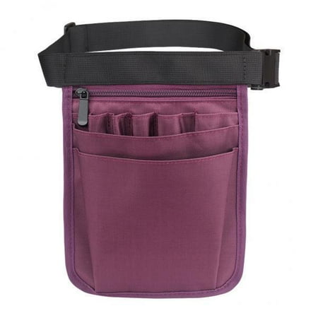 

4x Nursing Bag Nurses Pouch Waist Bag Multi Compartment Pocket Belt Pouch Nurse Fanny Pack Utility Waist Tool Organiser s