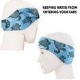 thumbnail image 2 of WIRESTER Adjustable Swimming Headbands Ear Bands Waterproof Protection, Neoprene Ear Band For Kids Adults (Medium) - Ocean Sea Turtles, 2 of 6