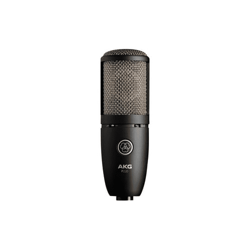 Open Box AKG Pro Audio P220 Vocal Condenser Microphone, Black