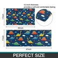 thumbnail image 7 of DarkBlue Dinosaurs Stars Hearts Kitchen Rugs Sets Of 2,Anti Fatigue Kitchen Mat Rugs Non Slip Washable,Decorative Kitchen Floor Mats for Kitchen,Sink,Laundry,17"x30"+17"x47", 7 of 7