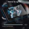 thumbnail image 2 of ROADOM 7&rsquo;&rsquo; Raspberry Pi Screen, IPS1024&times;600,Responsive Smooth Touch,Dual Built-in Speakers,HDMI Input,Compatible with Raspberry Pi, 2 of 8