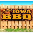thumbnail image 1 of Iowa BBQ 13 oz Vinyl Banner With Metal Grommets, 1 of 4