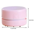 thumbnail image 3 of Cleaner Portable Mini Smart Drill Electronic Cleaners Operate Electronic 360° Smooth Easily Operate Home Surveillance School Office Study Pink, 3 of 7