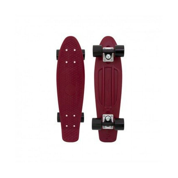 Penny Board The Original Penny Skateboard Summer Edition 22 Burgundy Retro Cruiser By Penny Skateboards Walmart Com Walmart Com