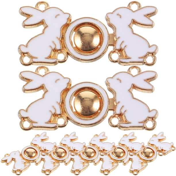 GOOHOCHY Botones de cintura de jean ajustables de 10 piezas Pantalones de la cintura Botones de jean reutilizables botones de apriete