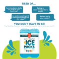 thumbnail image 3 of Ice Packs Healthy Packers Original Cool Pack (juego de 8), 3 of 9