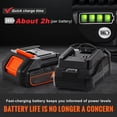 thumbnail image 3 of Cordless Grease Gun, 20V 10,000 PSI, Electric Grease Gun Kit with 39" Hose, Two Batteries & Charger, High Pressure Battery Powered Grease Gun for Car, Farm, Boat, Black, 3 of 7