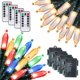 thumbnail image 1 of Mini guirnalda de luces navideñas Brightown, paquete de 4, 5,4 m, 50 LED, 1 of 9