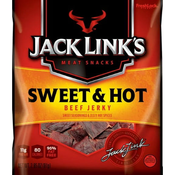 Jack Link's Beef Jerky Sweet & Hot 2.85oz (Pack of 16)