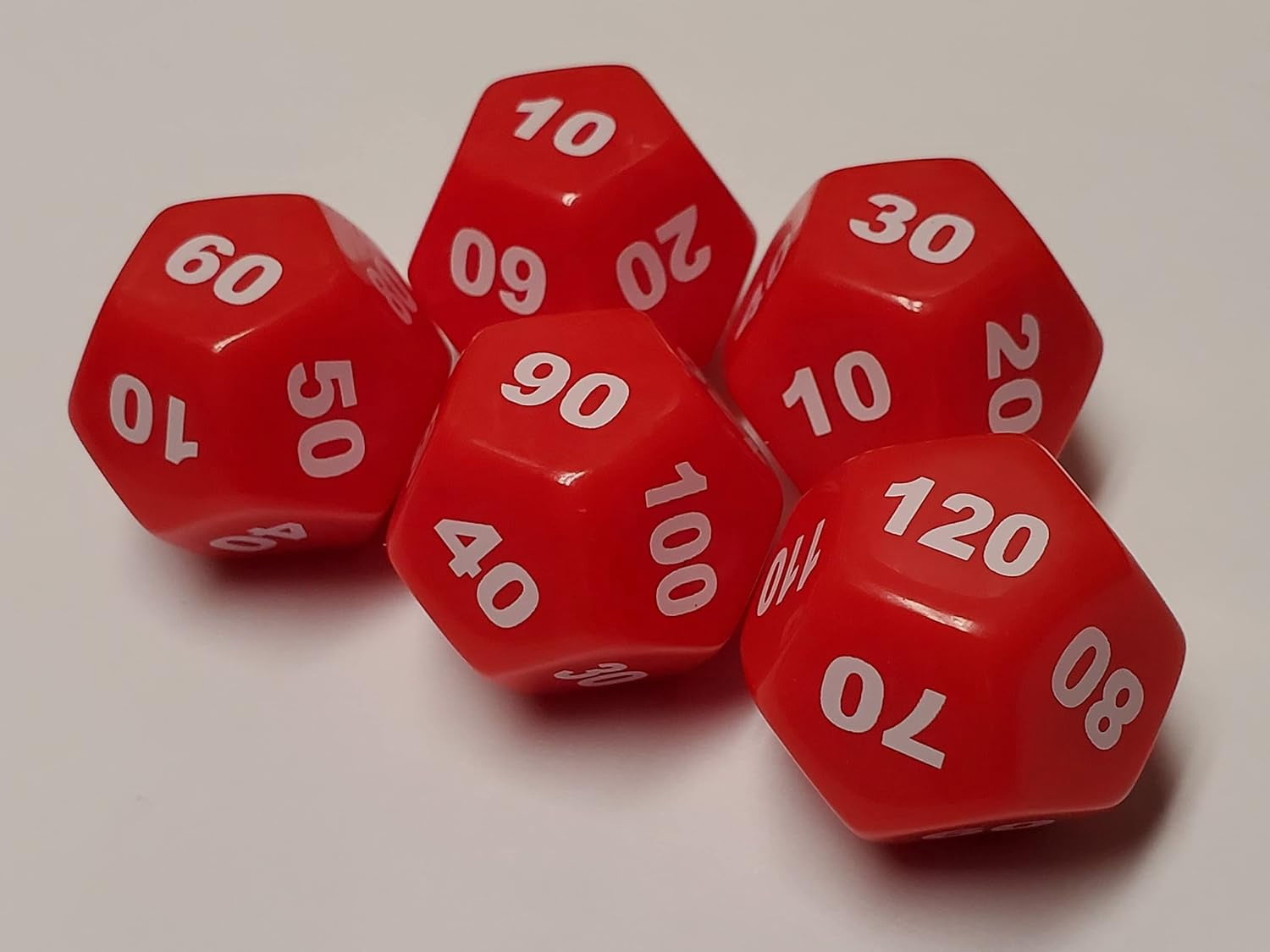 Ultimate Pokemon TCG Compatible Dice Set / Damage Counters 10-120, Special Condition Counters and Heads & Tails Dice