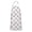 White Cow Dot, variant on White Cow Heart Pattern Apron-Garden Aprons for Women with Pockets-Cotton Linen Waterproof Kitchen Cooking Gardening Aprons Adjustable for Kitchen,Cooking,BBQ and Salon 33x27 Inch