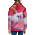 thumbnail image 6 of Kdxio Pig Pattern Kids Boys Girls Zip Up Hoodie 3D Printed Hooded Sweatshirt Hoody Coat with Pocket 7-12 Y-Small, 6 of 6